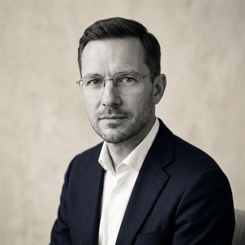 Portraitfoto von Dr. Matthias Reinhardt, Leitender Analyst bei ibai-research